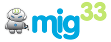 Mig33 logo grass